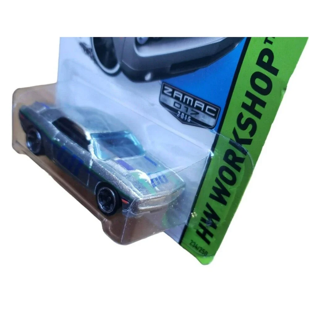 2015 Hot Wheels DODGE CHALLENGER CONCEPT ZAMAC 017 2015 HW Workshop 234/250 1:64